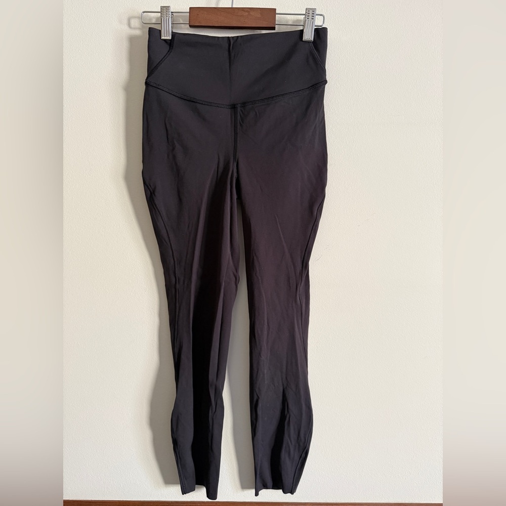 Lululemon Base Pace Legging Brushed Nulux 25" Size 4 black